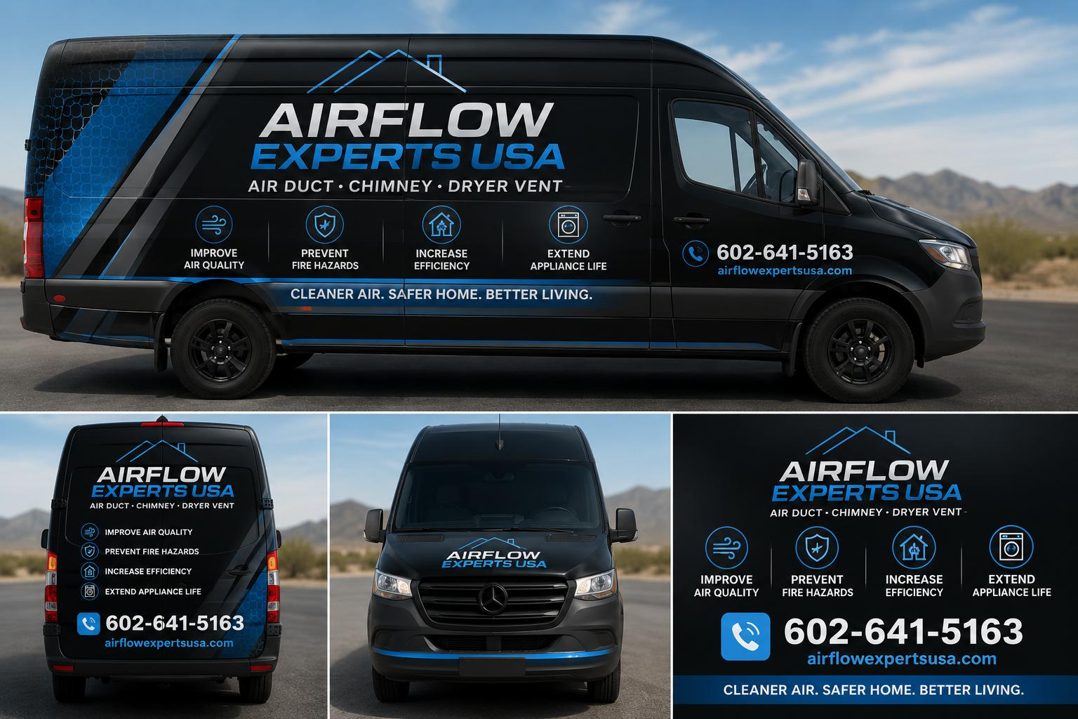 Airflow Experts professional service fleet